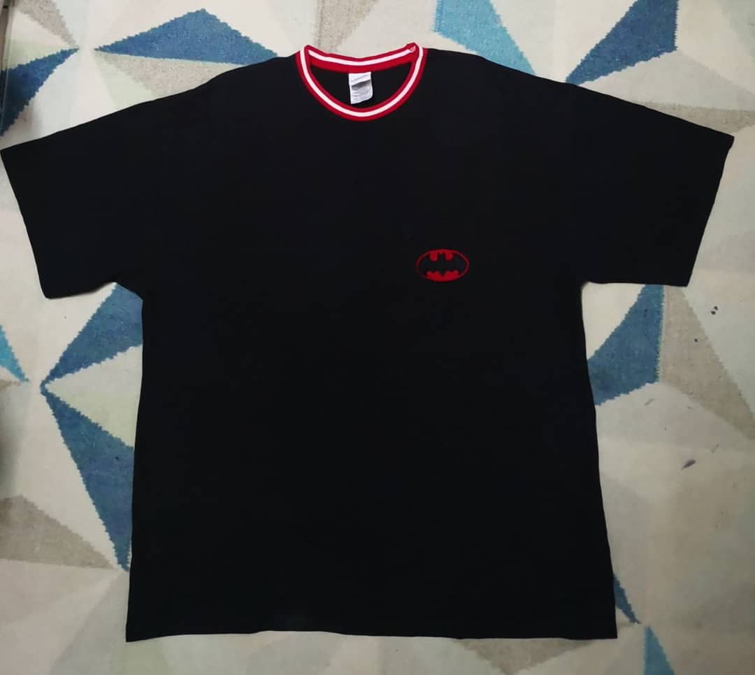 DC Comics 90's Vintage Batman Embroidered Logo Pocket T Size US XXL / EU 58 / 5 - 1 Thumbnail