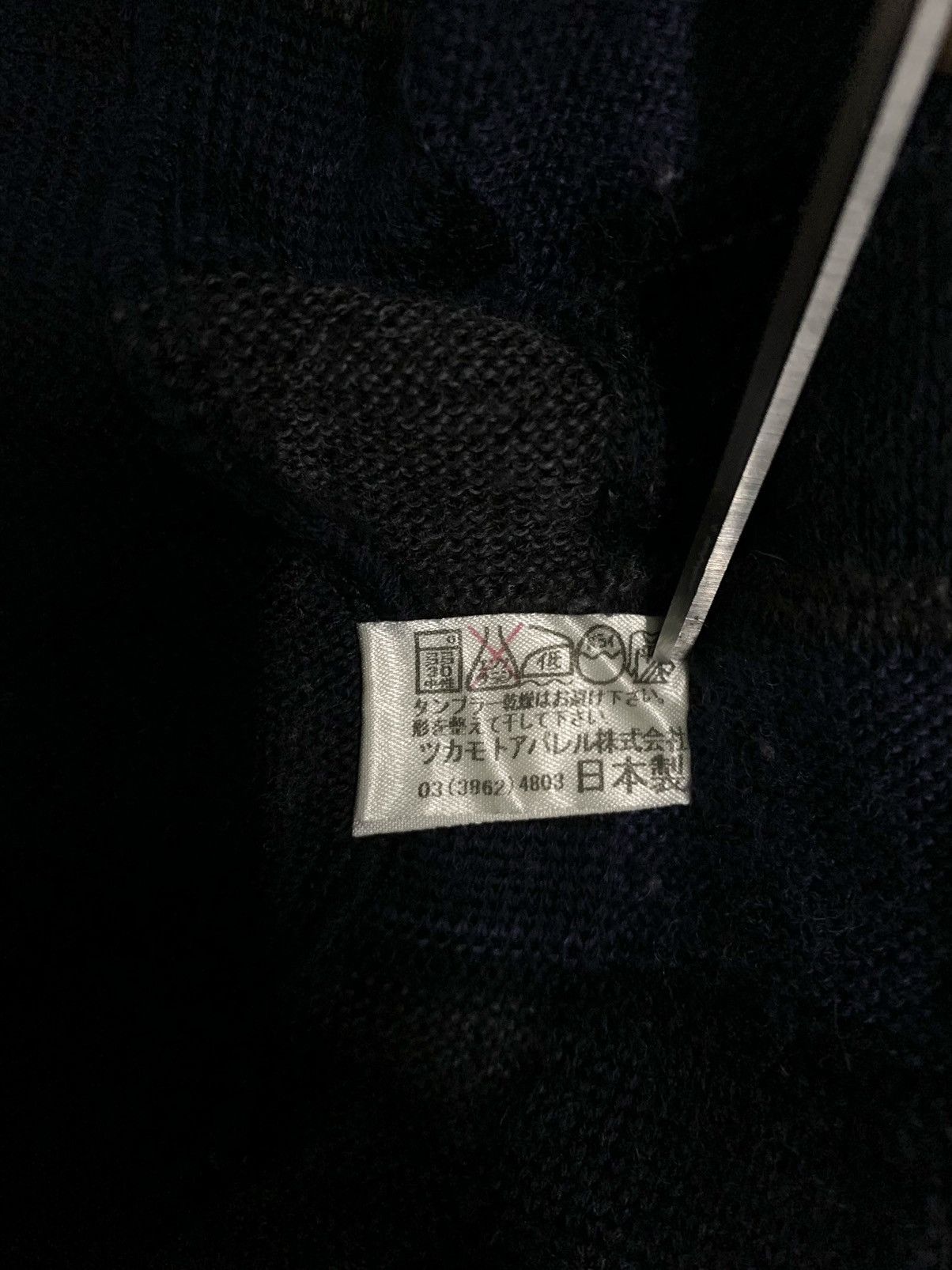 Vintage Vintage Lindbergh Checkered Plaid Technical Knitted Cardigan Size US L / EU 52-54 / 3 - 15 Thumbnail