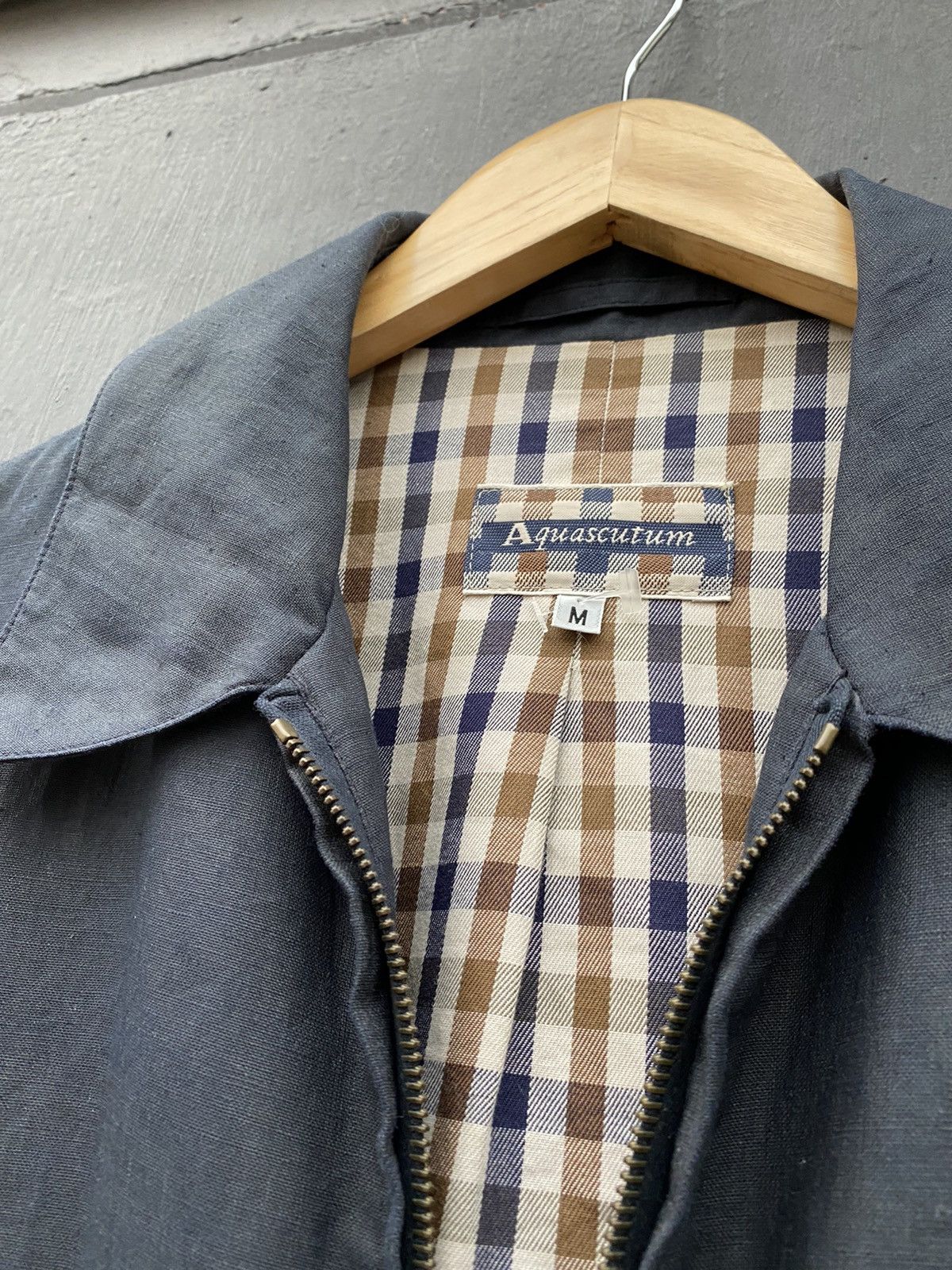 Aquascutum Aquascutum vintage linen jacket size M Size US L / EU 52-54 / 3 - 3 Thumbnail