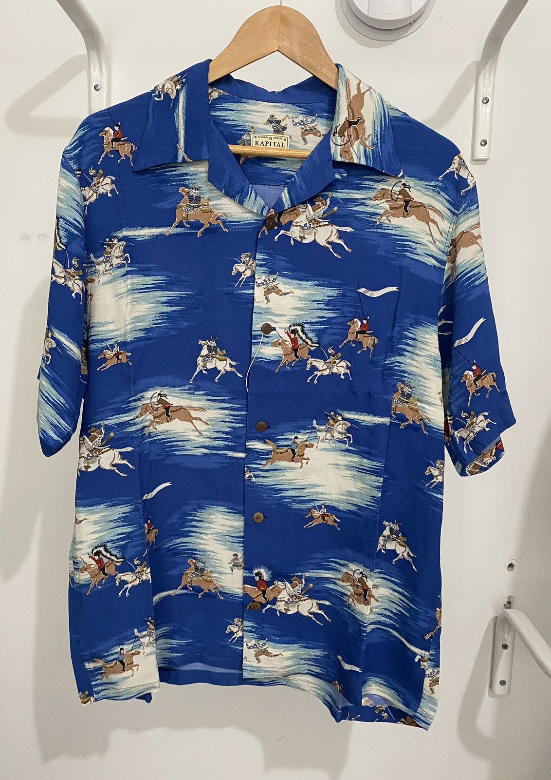 Kapital Rayon KAMIKAZE Aloha Shirt