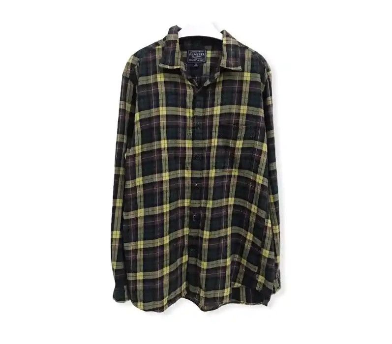 Uniqlo Japanese Brand Uniqlo Plaid Tartan Flannel Shirt | Grailed