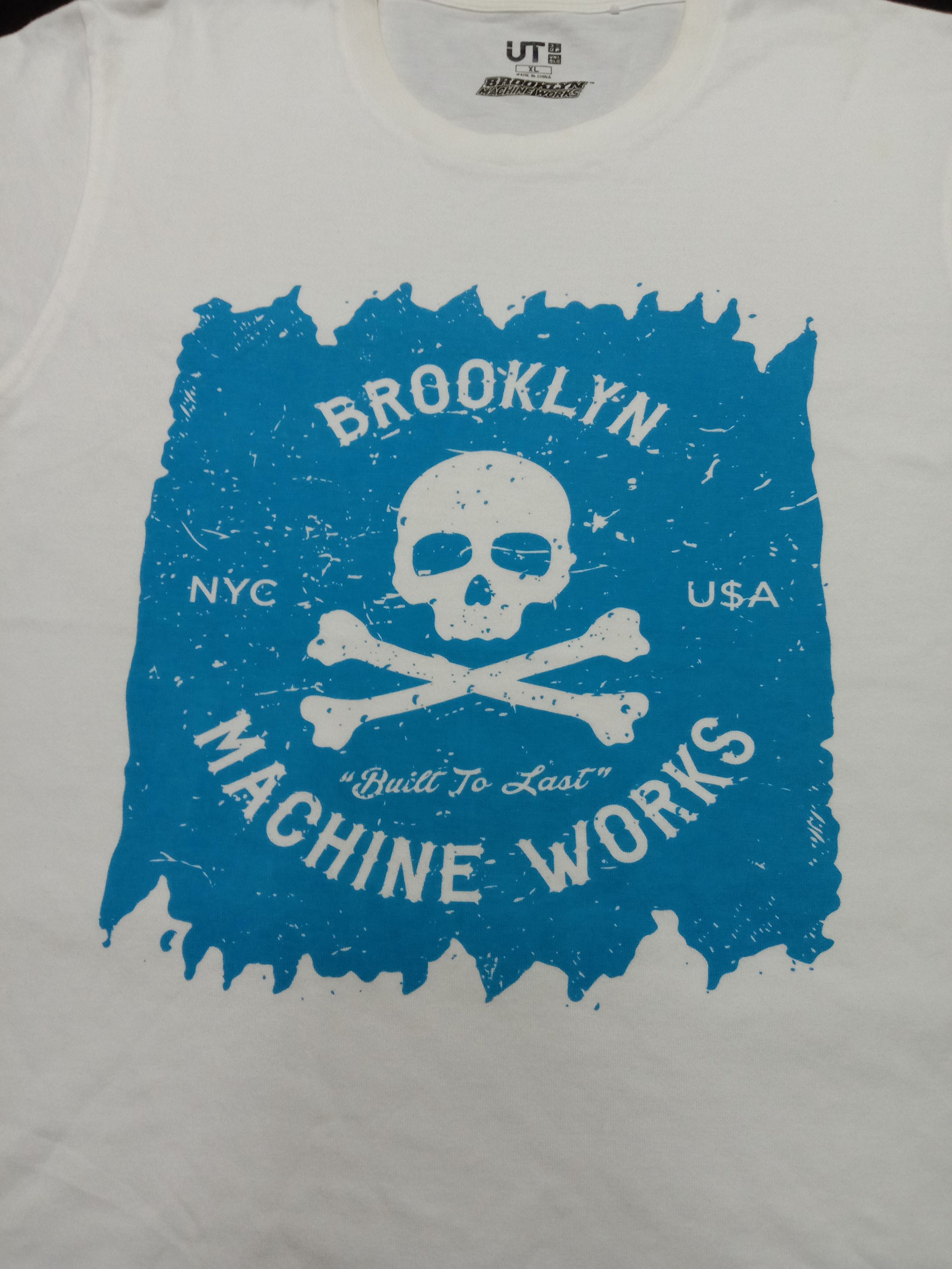 Uniqlo Vintage Uniqlo X Brooklyn Machine Works Built To Last Shirt Size US XL / EU 56 / 4 - 2 Thumbnail