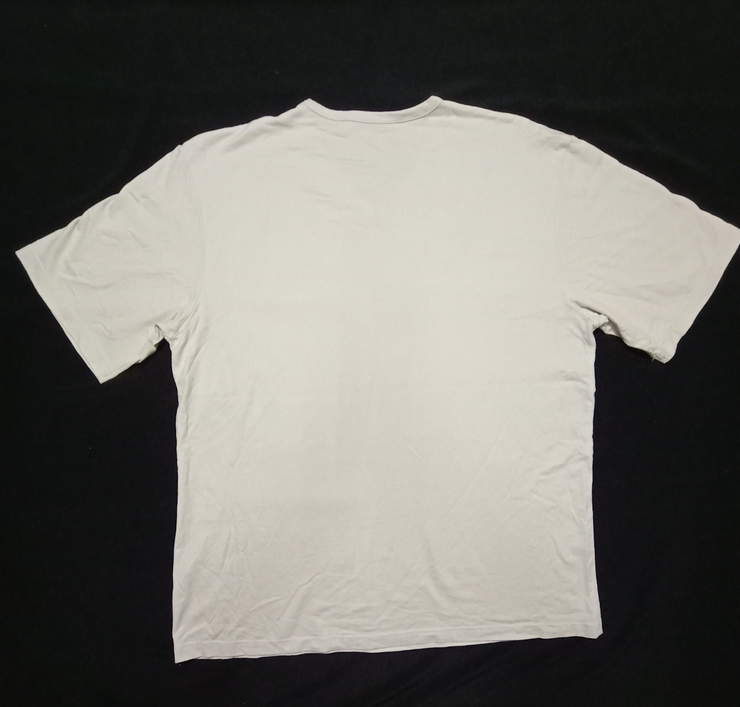 Japanese Brand Vintage Kansai Yamamoto Homme Spell Out Logo V Neck Tee Size US L / EU 52-54 / 3 - 7 Thumbnail