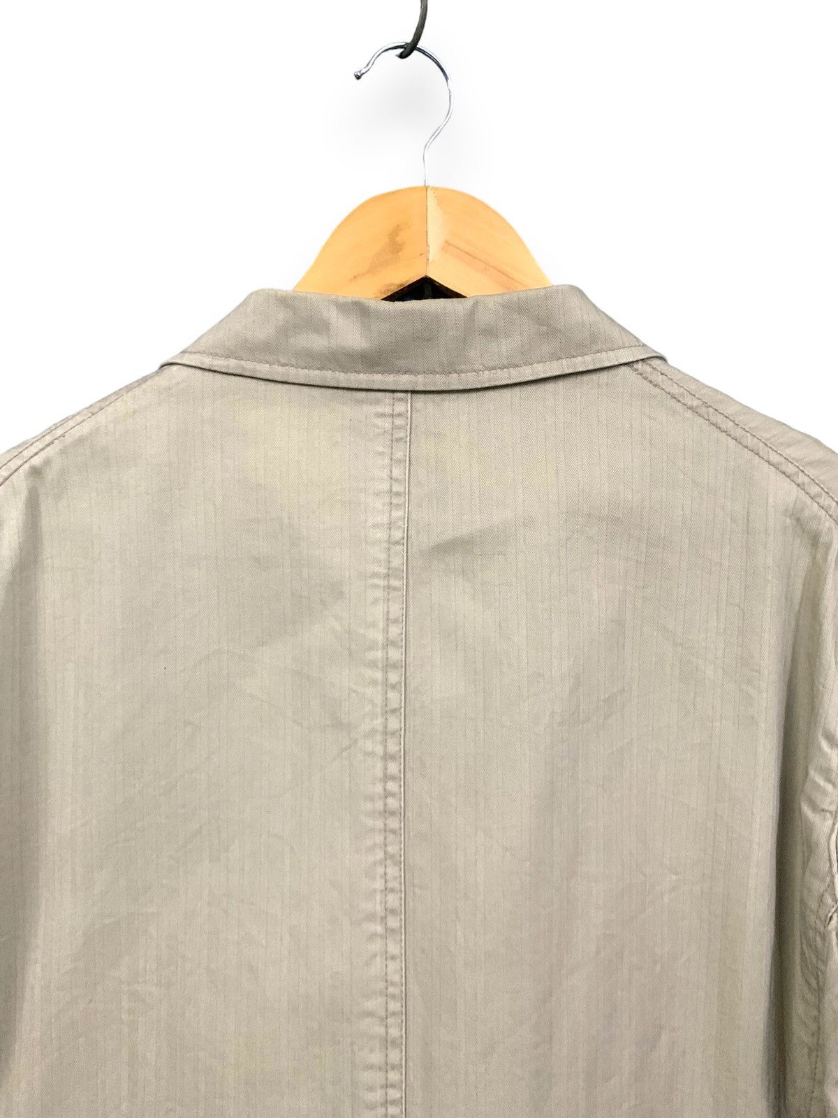 Kansai Yamamoto Vintage Kansai Jeans Striped Sport Blazer by Kansai Yamamoto Size US M / EU 48-50 / 2 - 11 Thumbnail