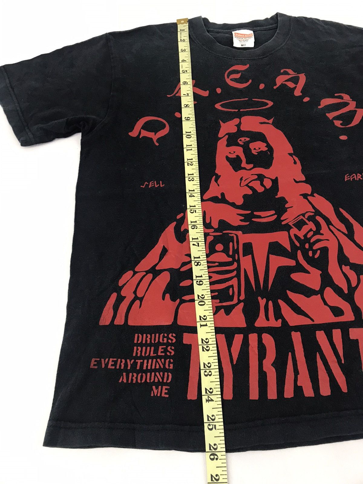 Japanese Brand Tyrant Dream Drug Rules Tee Jesus Logo Size US M / EU 48-50 / 2 - 7 Thumbnail