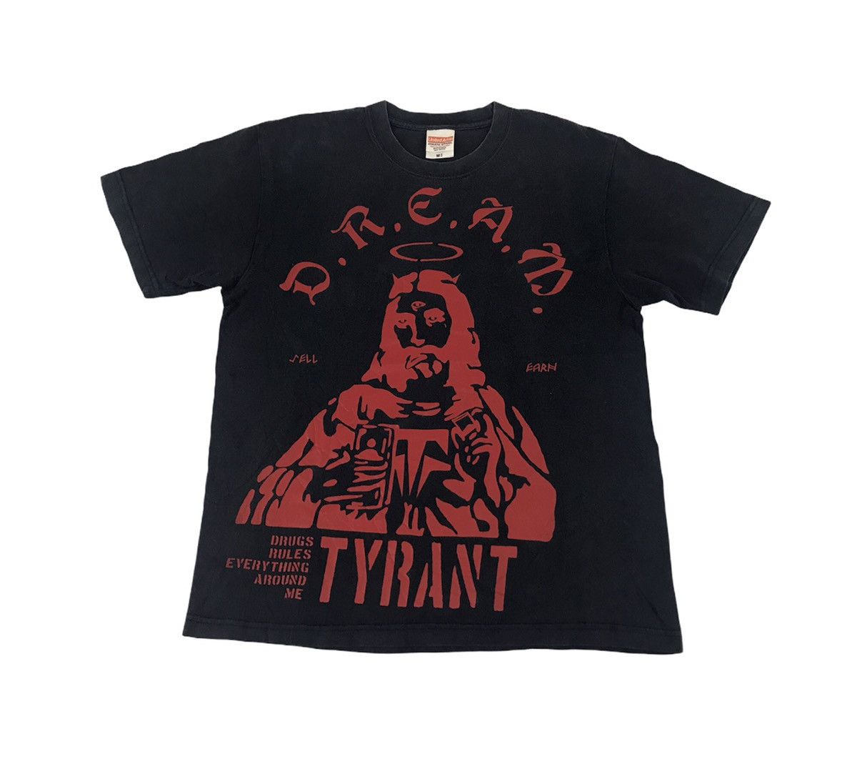 Japanese Brand Tyrant Dream Drug Rules Tee Jesus Logo Size US M / EU 48-50 / 2 - 1 Thumbnail