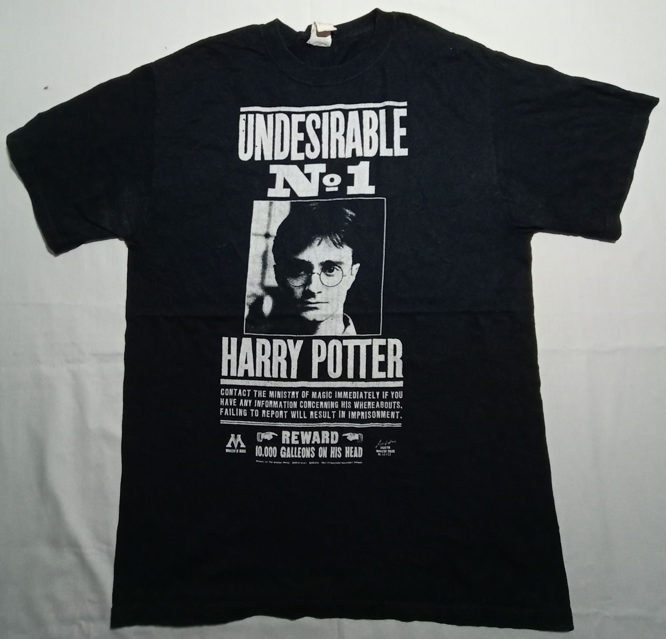 image of Harry Potter Movie Tee Warner Bros Studio in Black, Men's (Size Medium)