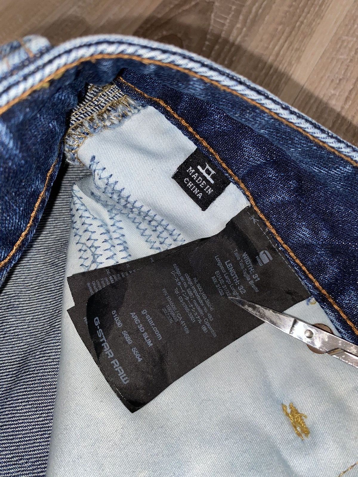 G-Star G Star raw denim jeans pants Size US 31 - 7 Thumbnail