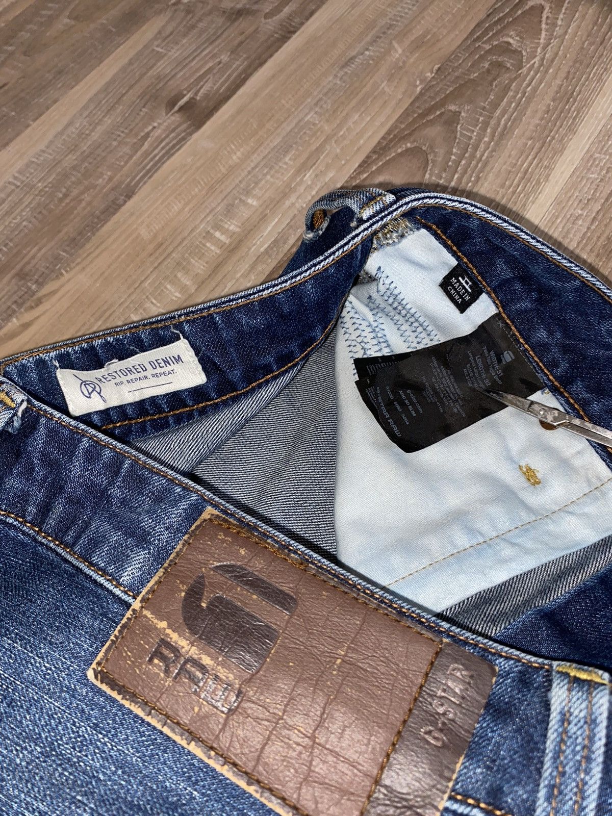 G-Star G Star raw denim jeans pants Size US 31 - 6 Thumbnail