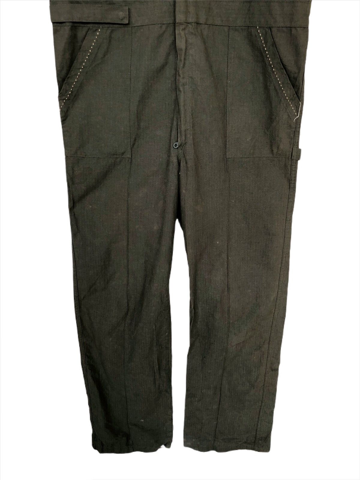 Japanese Brand AW10 Toilet 🇯🇵 Anarchy Military Runway Jumpsuit Size US 32 / EU 48 - 7 Thumbnail