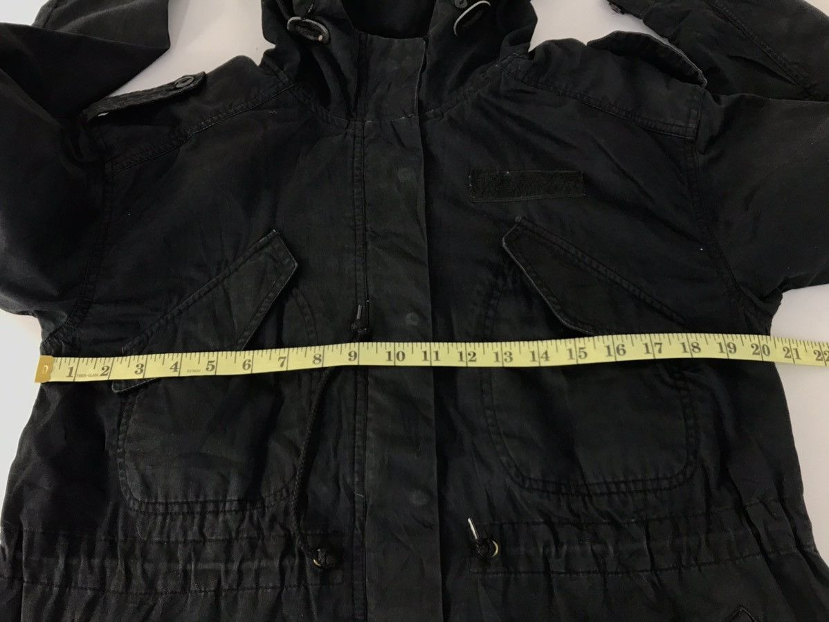 Japanese Brand × Vintage Free Mart Denim Khakis Hoodie Military Style K2030j Size US M / EU 48-50 / 2 - 10 Thumbnail