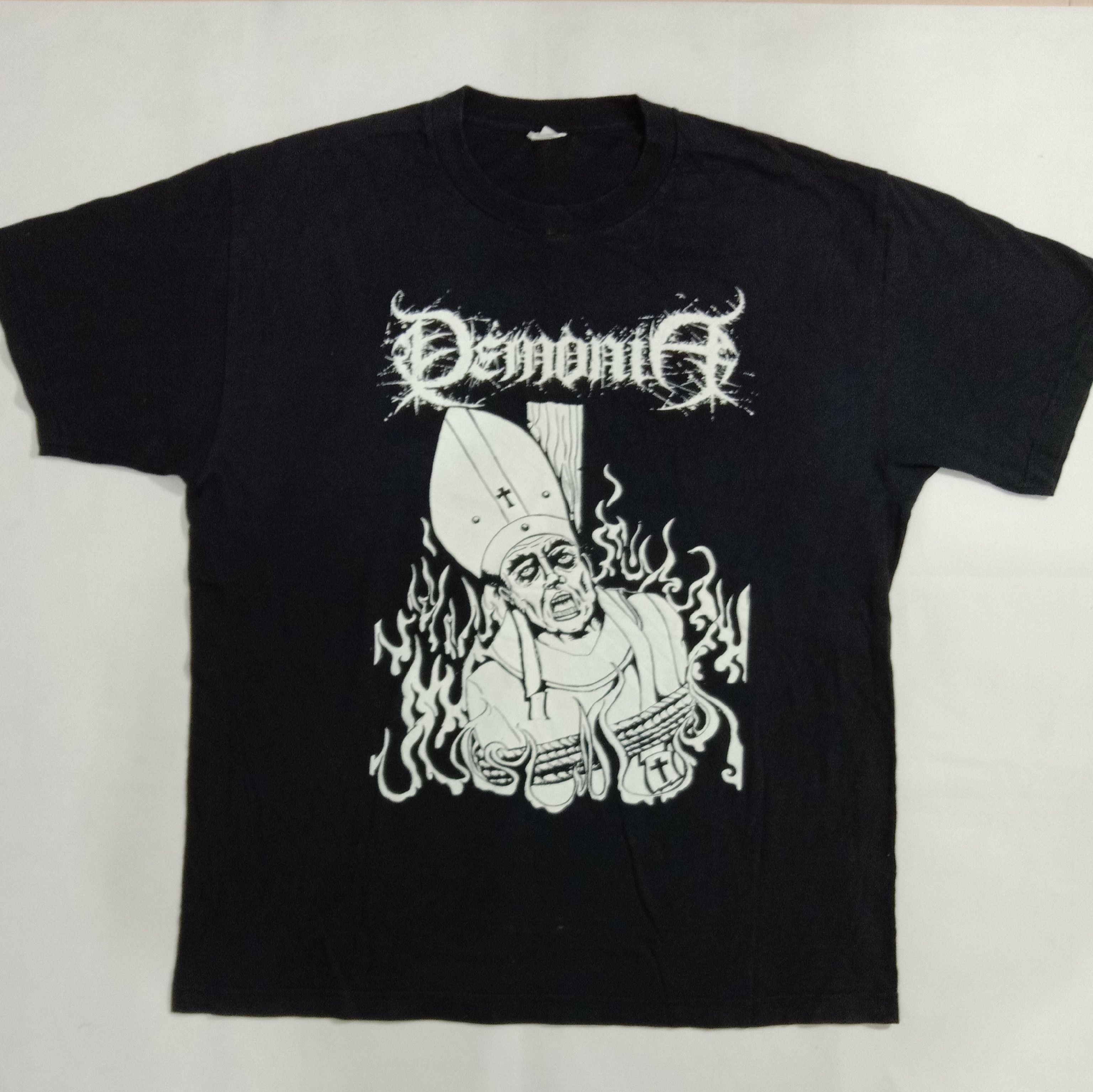 Alstyle Black DEMONIA 'TRUE LOS ANGELES HORROR METAL' Tee Size US XL / EU 56 / 4 - 1 Thumbnail