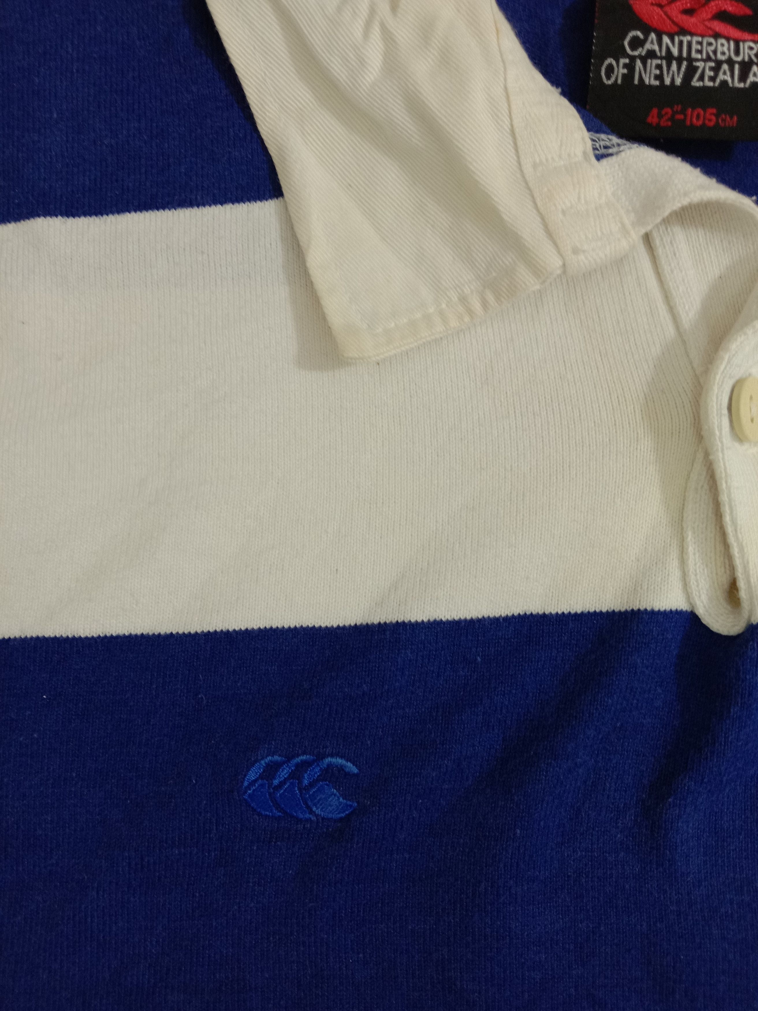 Canterbury of New Zealand Vintage 90s CANTERBURY OF NEW ZEALAND Rugby Tee Size US M / EU 48-50 / 2 - 7 Thumbnail