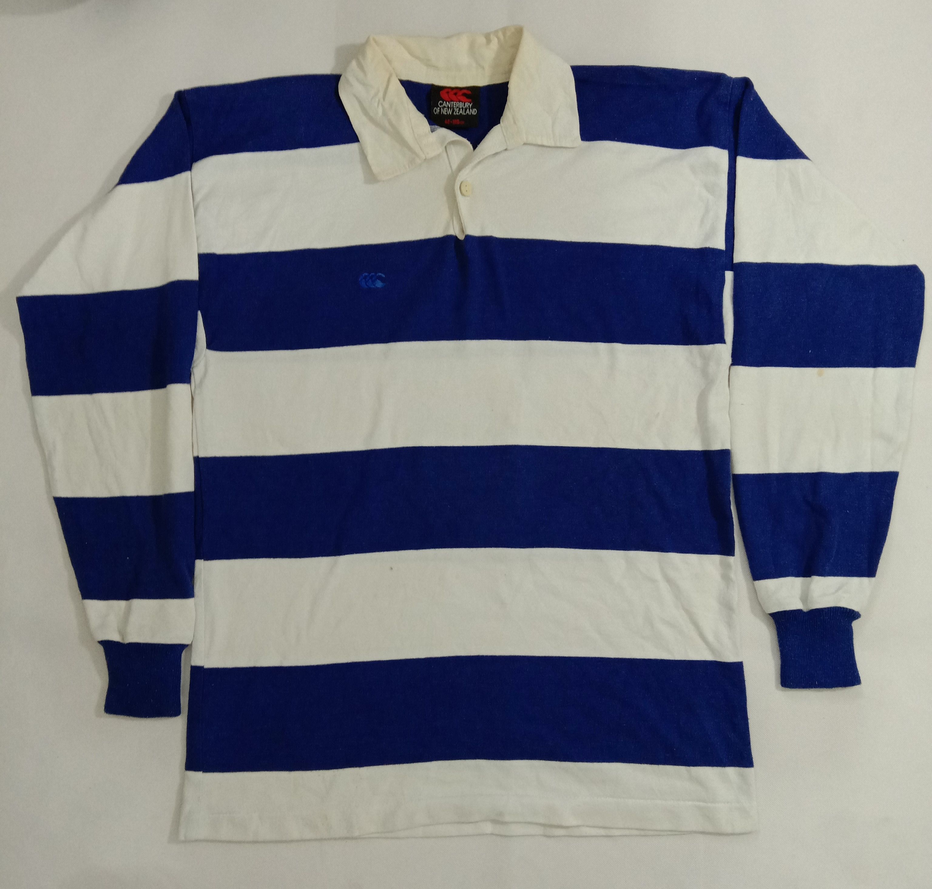 Canterbury of New Zealand Vintage 90s CANTERBURY OF NEW ZEALAND Rugby Tee Size US M / EU 48-50 / 2 - 1 Thumbnail