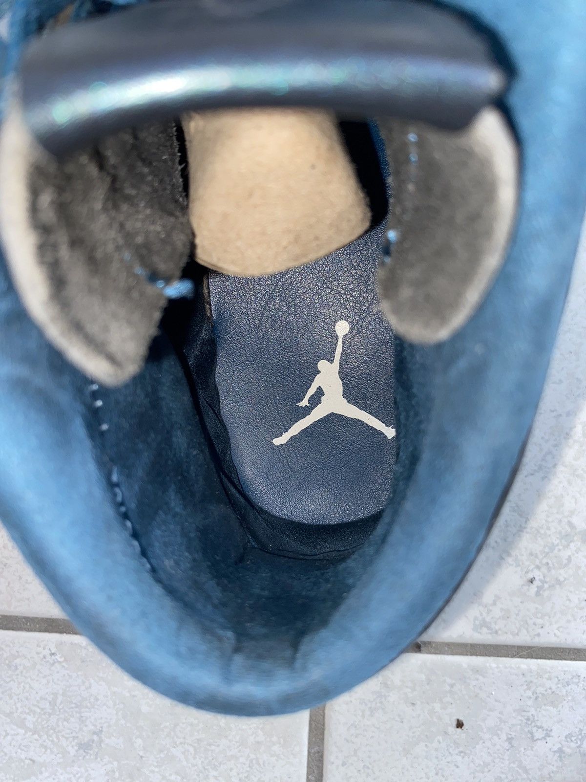 Jordan Brand Nike Air Jordan 1 Retro Mid Nouveau "Space Blue" Gum Size US 8.5 / EU 41-42 - 16 Thumbnail