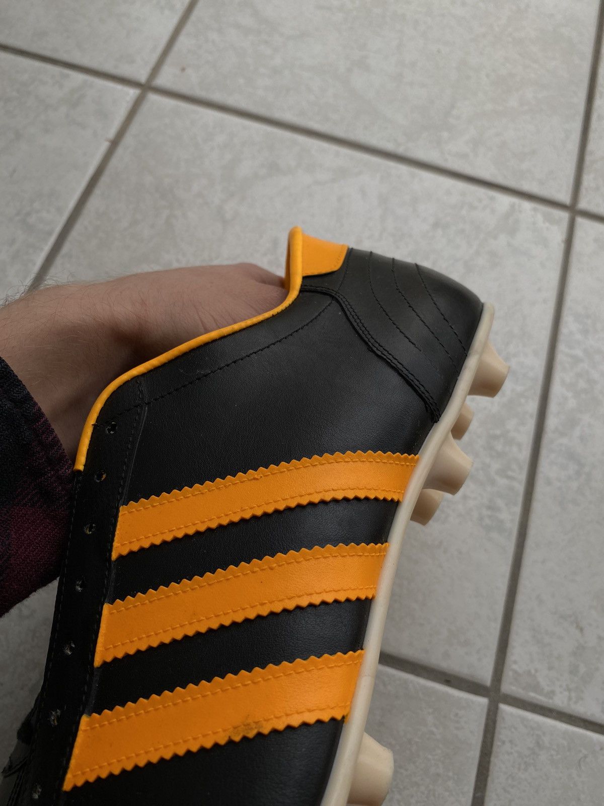 Adidas Adidas Kid made in France 70-80s football boots Size US 9.5 / EU 42-43 - 6 Thumbnail