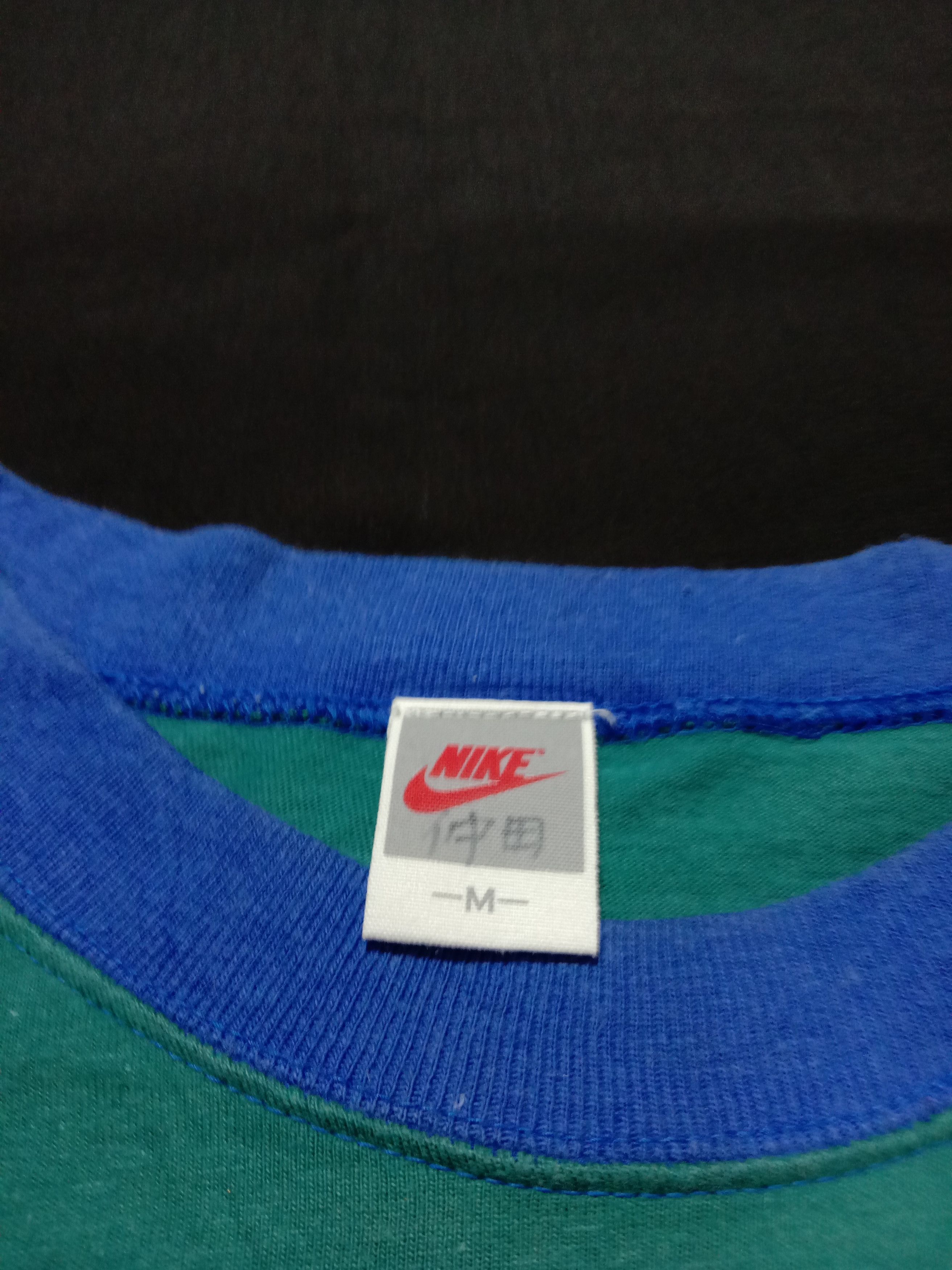 Nike Vintage 90s Nike Air Swoosh Big Logo Gray Label Tee Size US M / EU 48-50 / 2 - 3 Thumbnail