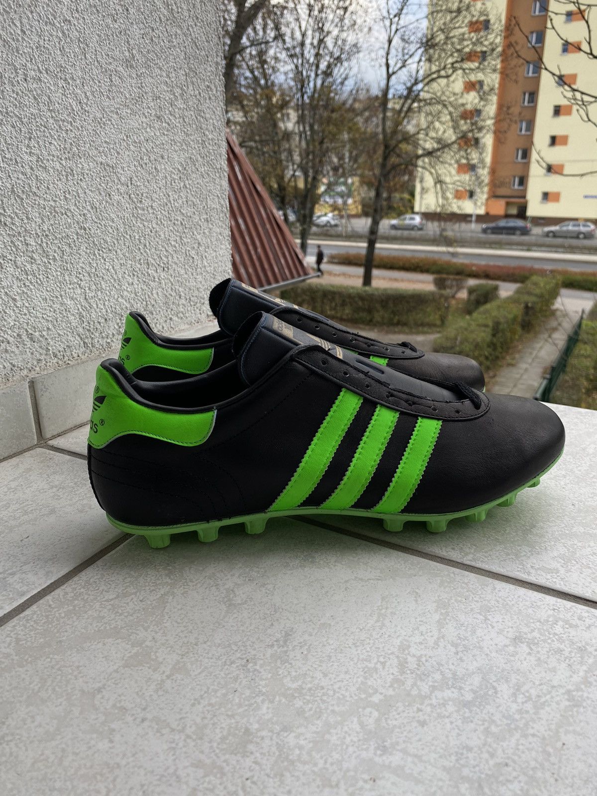 Adidas Adidas Milano made in France football boots 70-80s Size US 10 / EU 43 - 1 Thumbnail