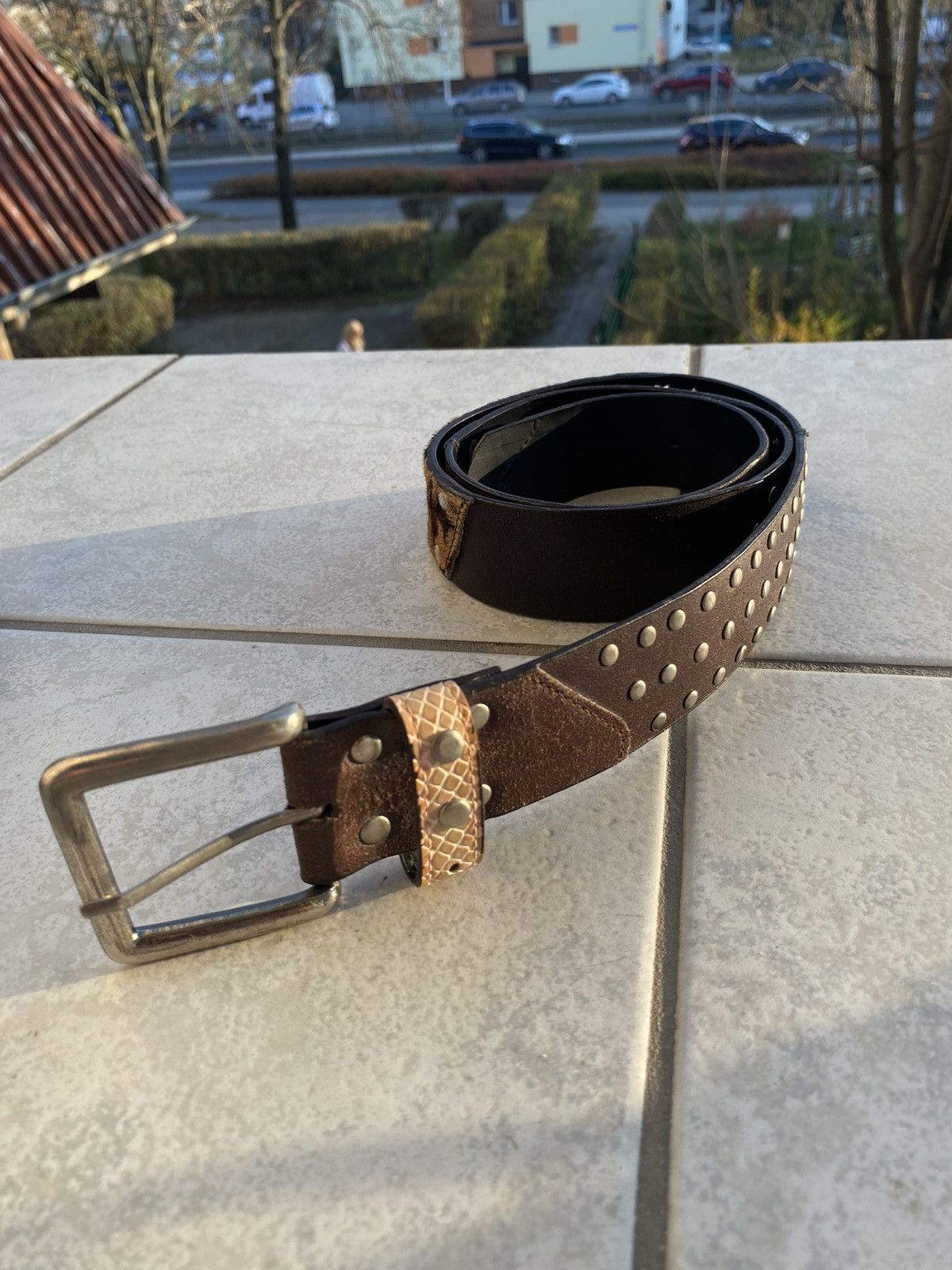 Cowboy Equipment Leather belt hype y2k cow Size ONE SIZE - 3 Thumbnail