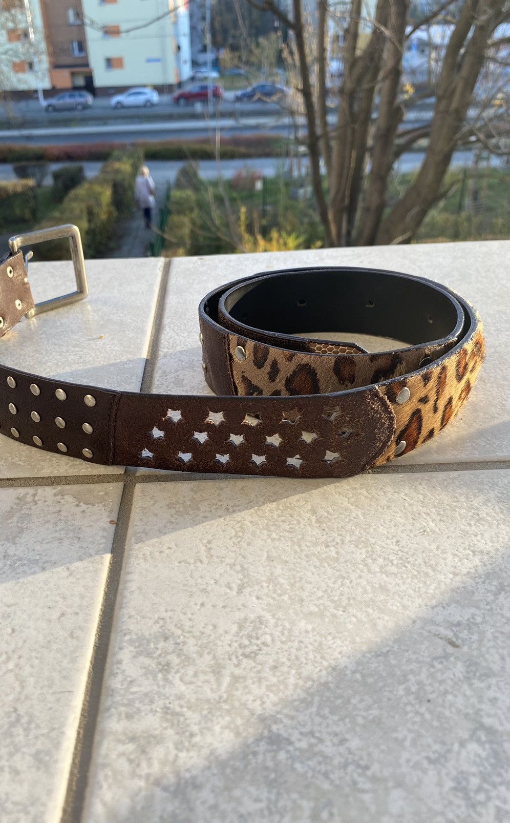 Cowboy Equipment Leather belt hype y2k cow Size ONE SIZE - 1 Thumbnail