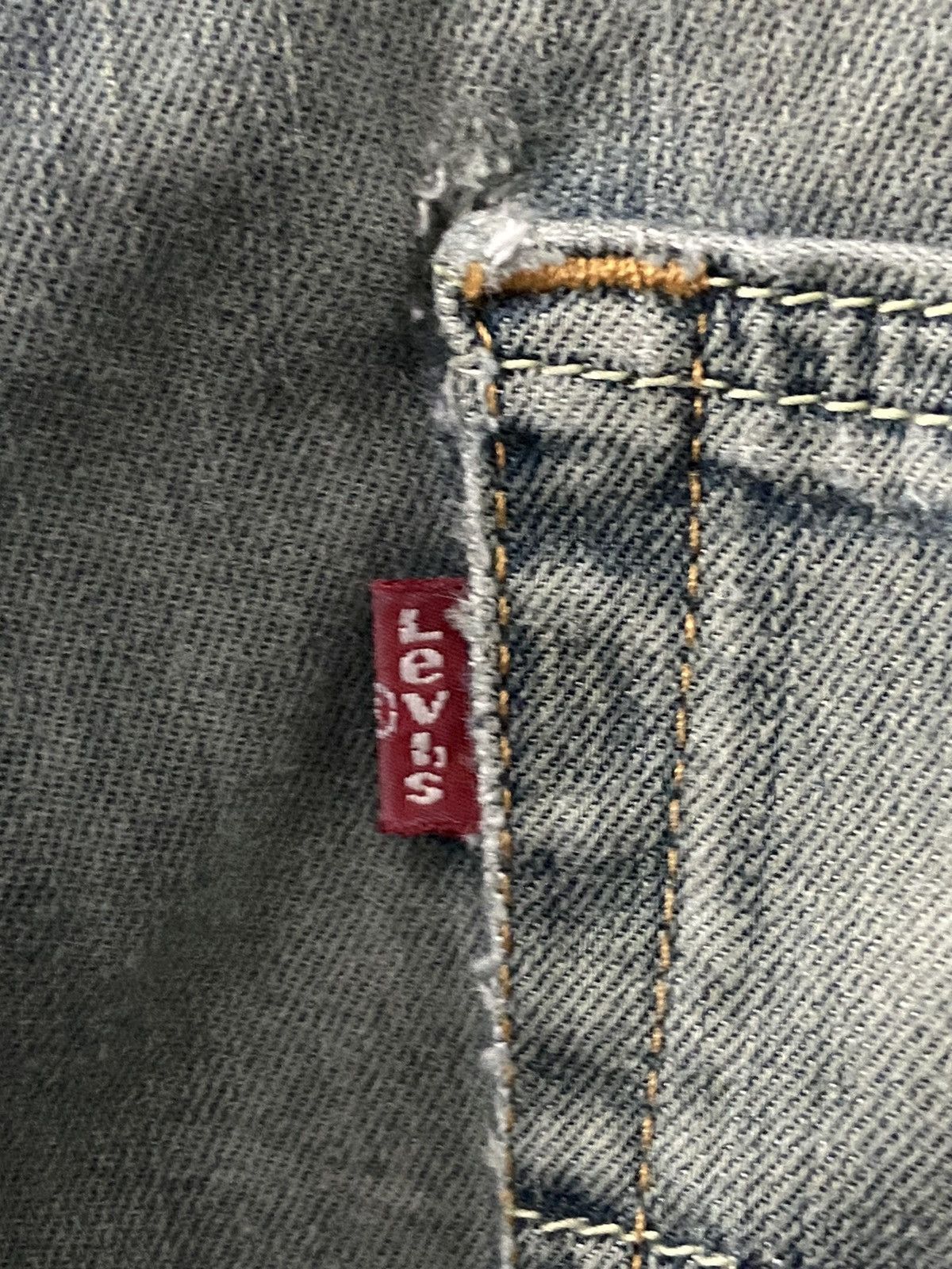 Levi's × Vintage Vintage Levi’s 511 Blue Green Denim Pants 33X32 Size US 33 - 15 Thumbnail