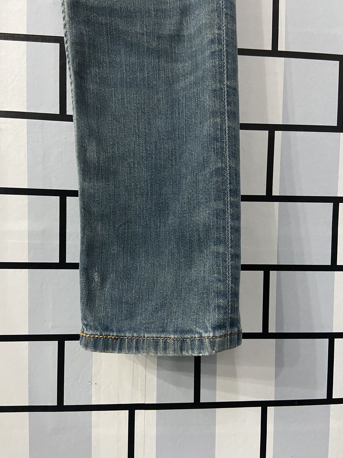 Levi's × Vintage Vintage Levi’s 511 Blue Green Denim Pants 33X32 Size US 33 - 6 Thumbnail