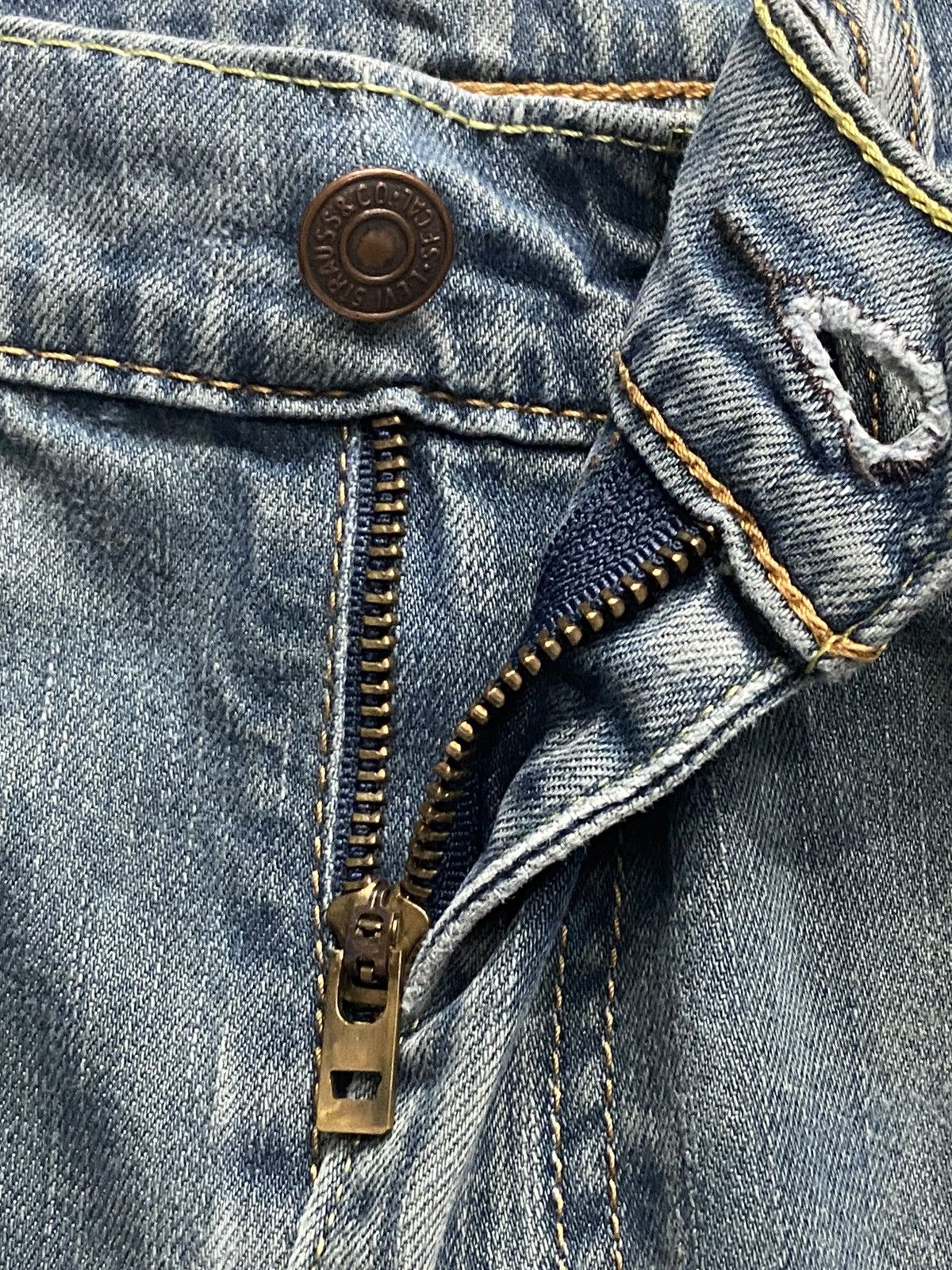 Levi's × Vintage Vintage Levi’s 511 Blue Green Denim Pants 33X32 Size US 33 - 17 Thumbnail