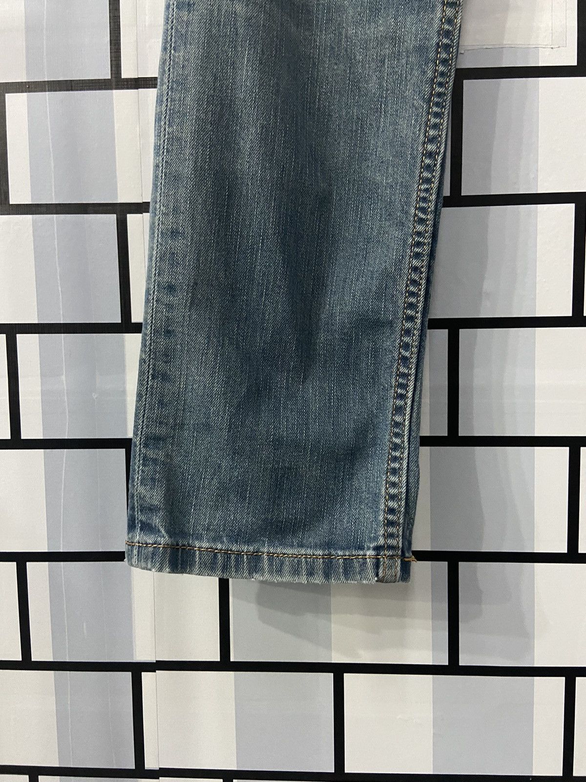 Levi's × Vintage Vintage Levi’s 511 Blue Green Denim Pants 33X32 Size US 33 - 5 Thumbnail