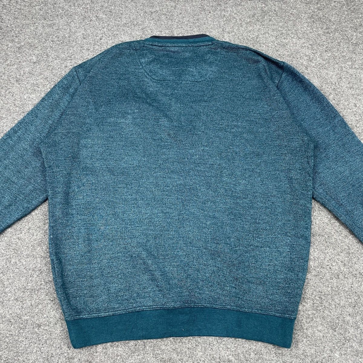 Kansai Yamamoto × Vintage Vintage Kansai Yamamoto Half Button Sweatshirt Size US XL / EU 56 / 4 - 3 Thumbnail