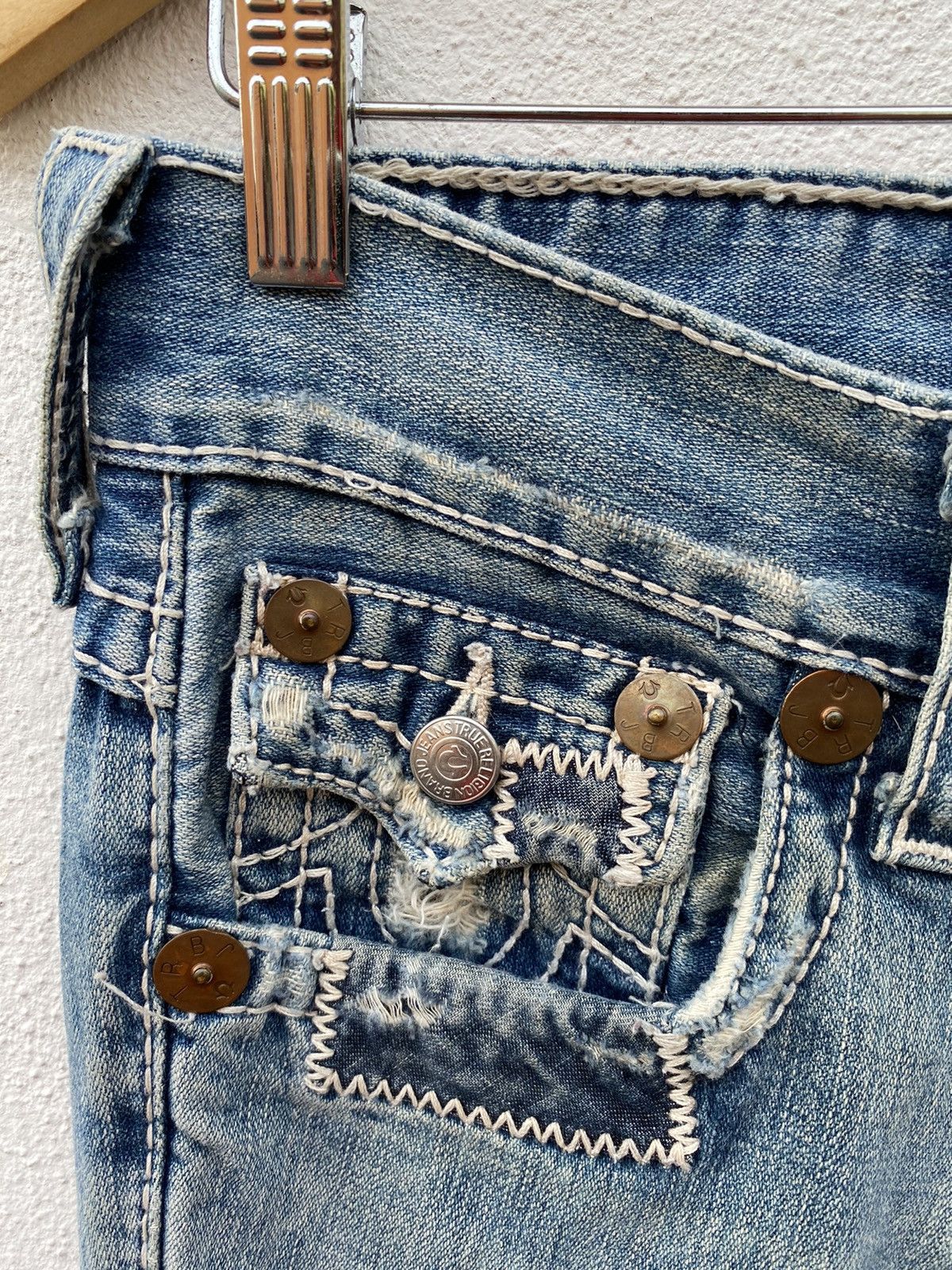 True Religion True religion patchwork flare jeans Size 32" / US 10 / IT 46 - 11 Thumbnail