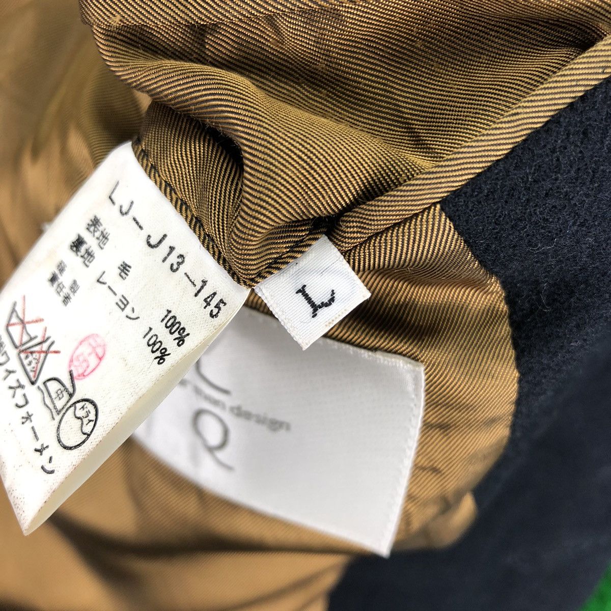 Y's A/W04 Yohji Yamamoto Limi Fue Wool Coat Blazer Jacket Size US M / EU 48-50 / 2 - 19 Thumbnail