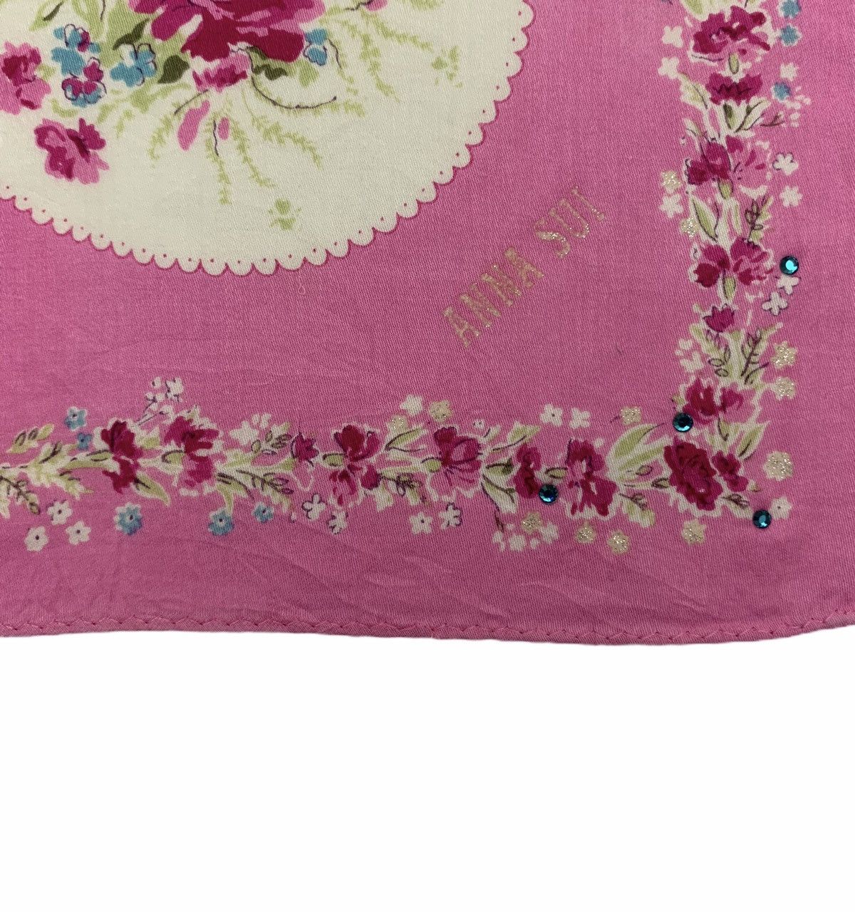 Anna Sui anna sui bandana handkerchief neckerchief headband turban Size ONE SIZE - 2 Thumbnail