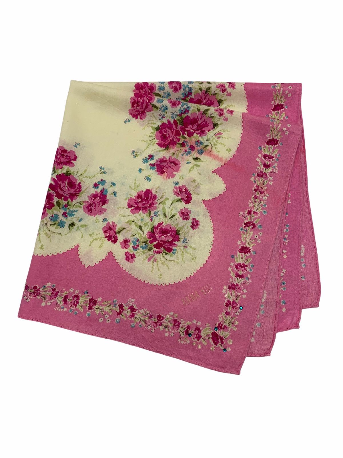 Anna Sui anna sui bandana handkerchief neckerchief headband turban Size ONE SIZE - 1 Thumbnail