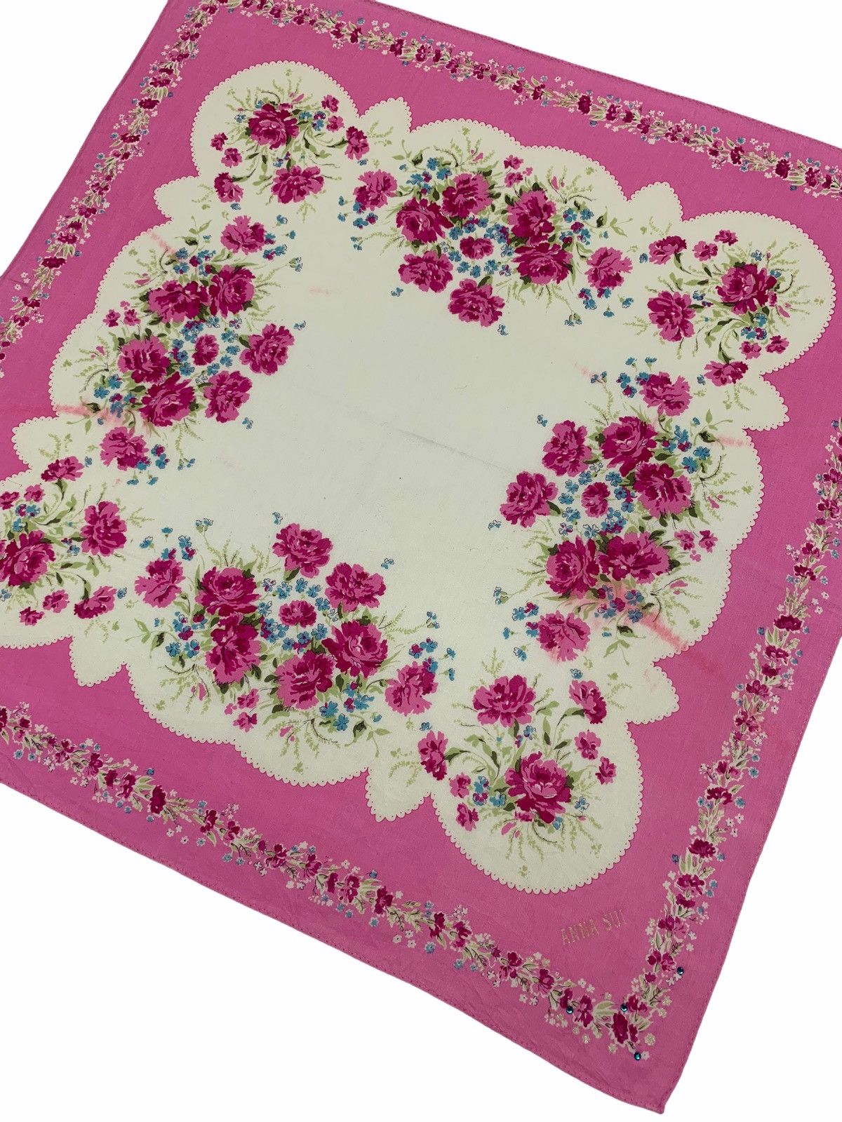 Anna Sui anna sui bandana handkerchief neckerchief headband turban Size ONE SIZE - 4 Thumbnail