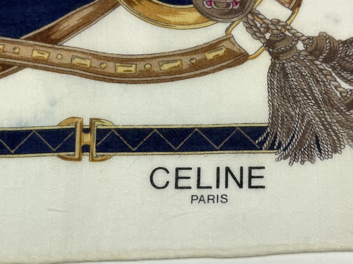 Celine Vintage CELINE bandana handkerchief neckerchief Size ONE SIZE - 2 Thumbnail