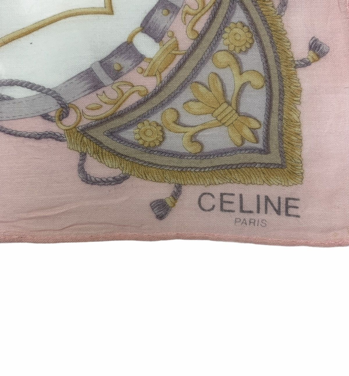 Celine Vintage Celine Bandana Handkerchief Neckerchief Turban Size ONE SIZE - 2 Thumbnail