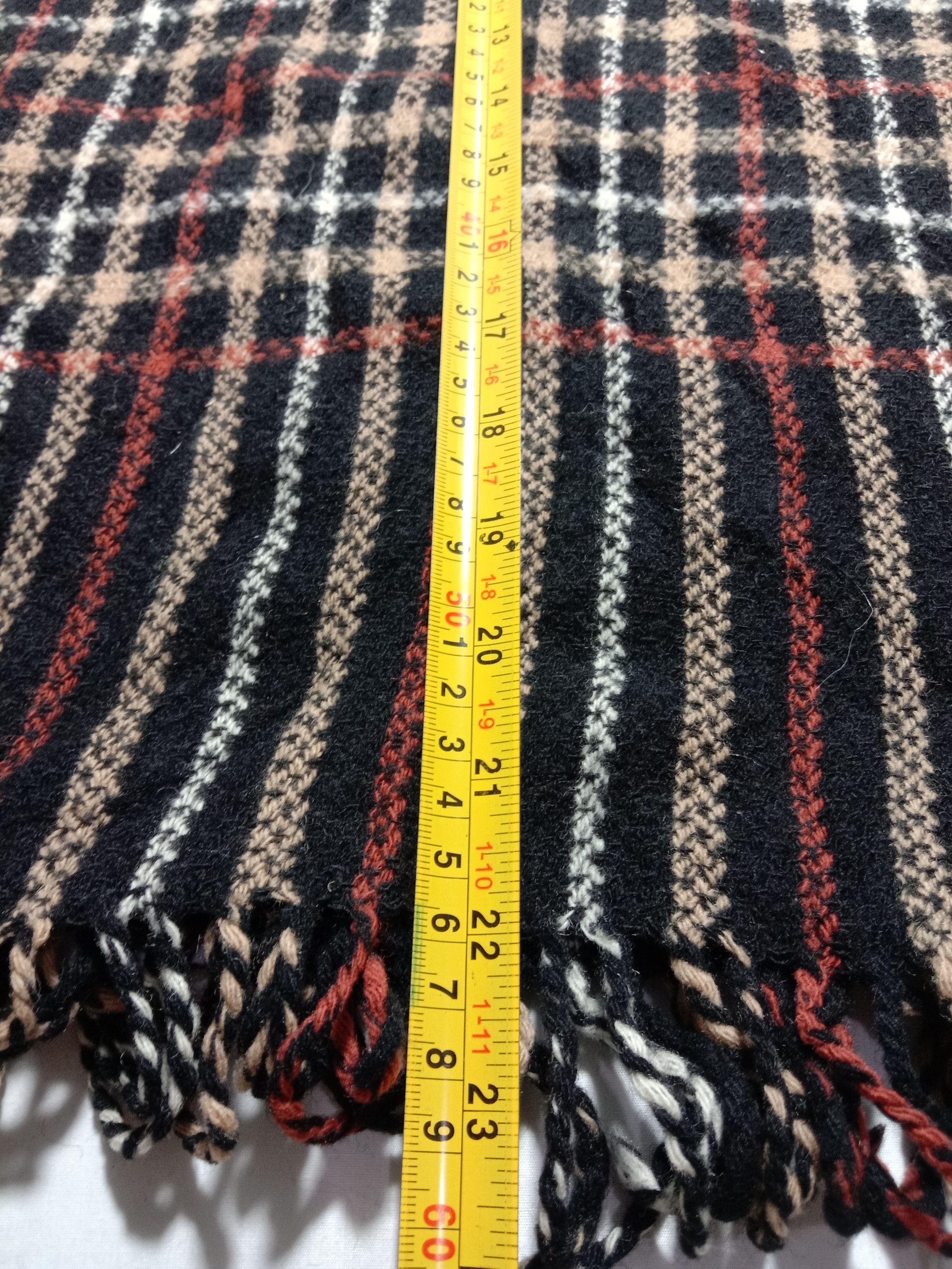DAKS DAKS Scarf Muffler Cashmere Neckwear Plaid Check Design Size ONE SIZE - 6 Thumbnail