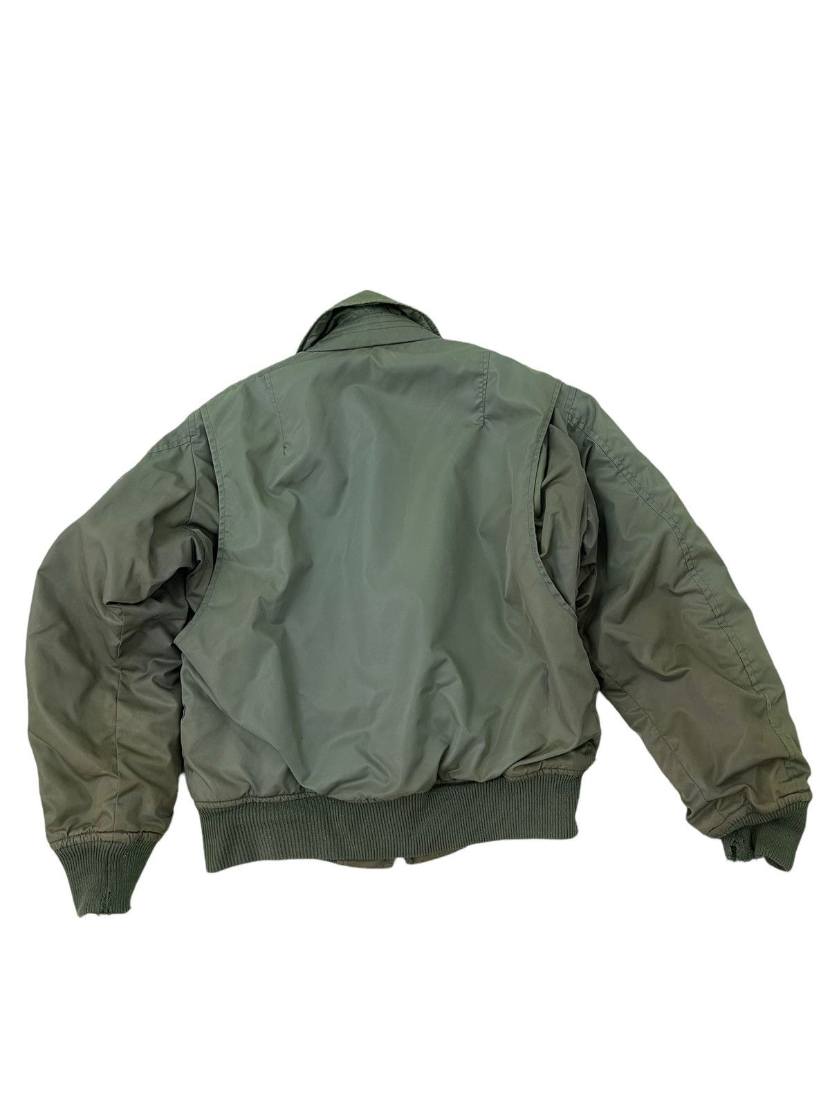 Vintage Vtg 70s Alpha Bomber Jacket US Air Force Nam War 3🟩 Size US M / EU 48-50 / 2 - 7 Thumbnail
