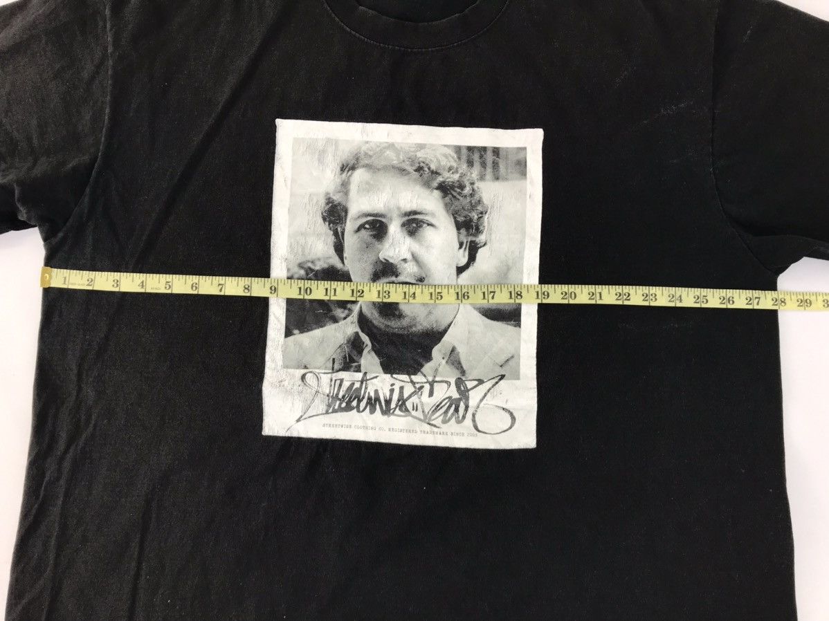 Japanese Brand × Vintage Streetwise Clothing Pablo Escobar Narcos Tee Face Box Logo Size US XXL / EU 58 / 5 - 7 Thumbnail