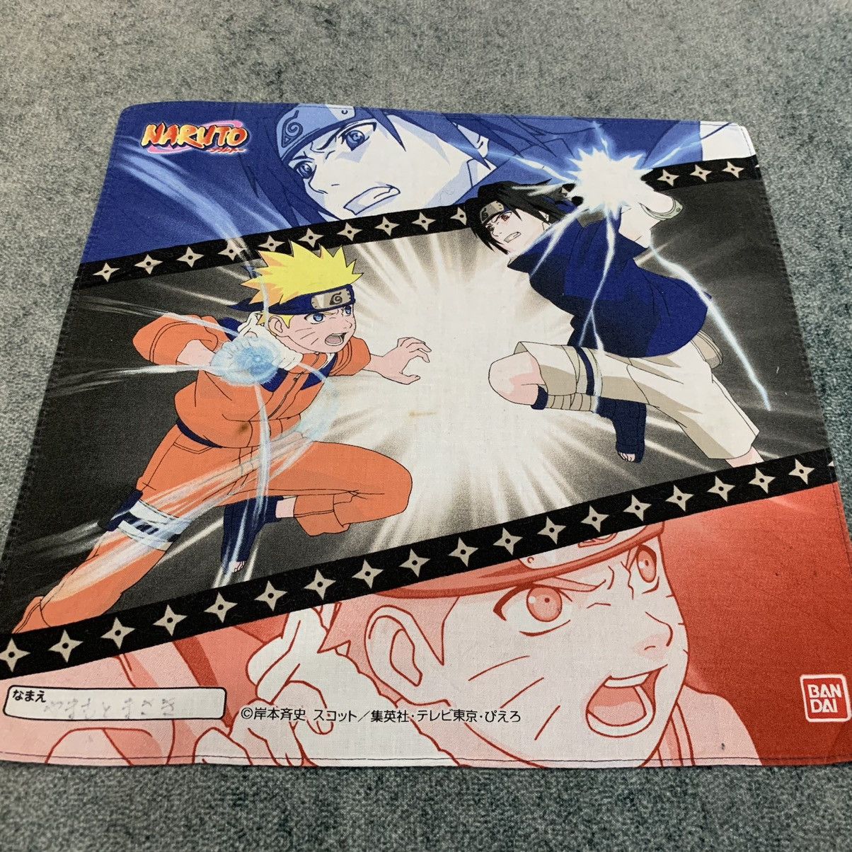 Japanese Brand Naruto Handkerchief Bandana Neckerchief Scarf Size ONE SIZE - 4 Thumbnail