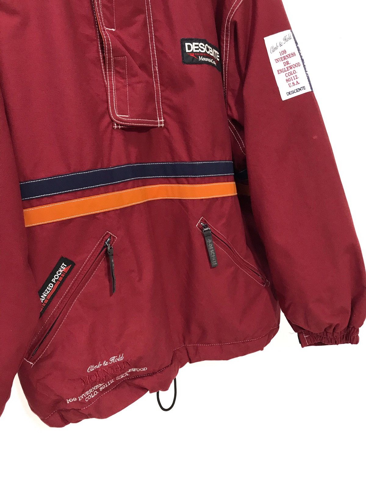 Descente Vtg 90s Descente Mountain Cruise Jumper Hoodie 4🟩 Size US M / EU 48-50 / 2 - 2 Thumbnail