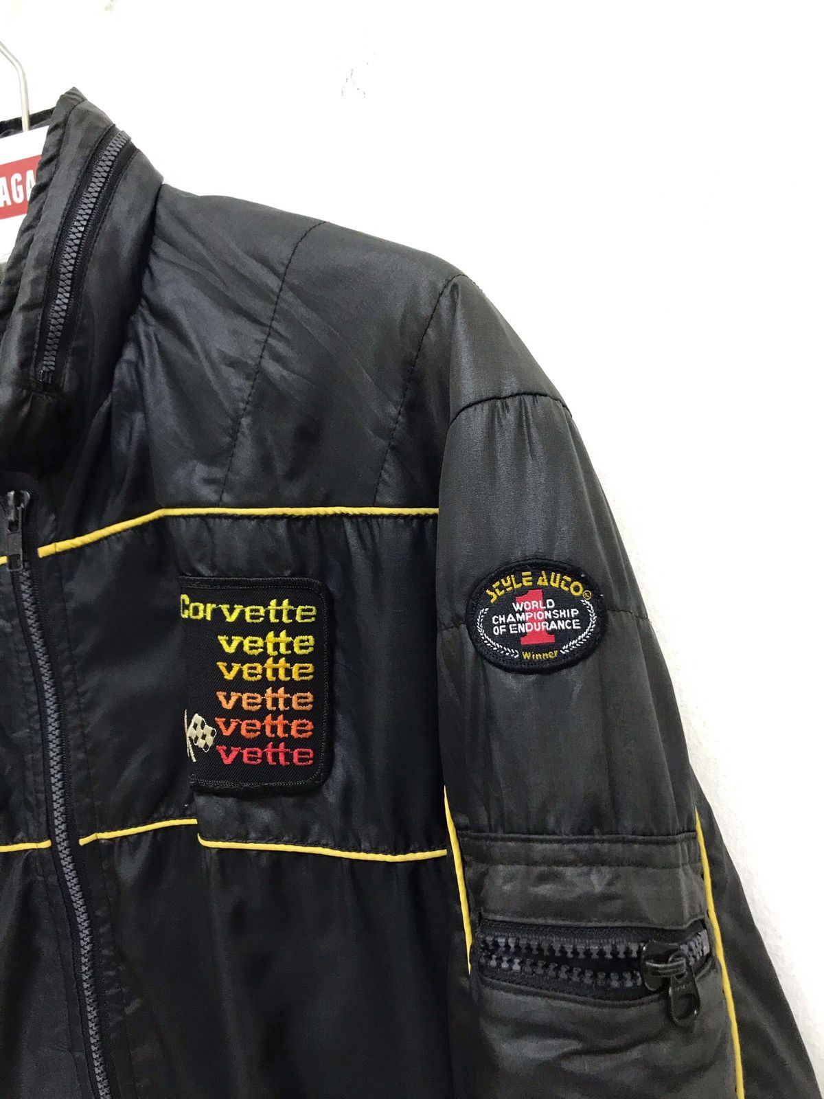 Chevrolet Vtg 80s/90s Style Auto Corvette Light Jacket 6🟩1 Size US M / EU 48-50 / 2 - 3 Thumbnail