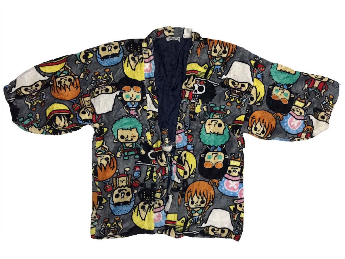 Anime One Piece Anime Overall Printed Kimono/Cardigan Size US M / EU 48-50 / 2 - 1 Thumbnail