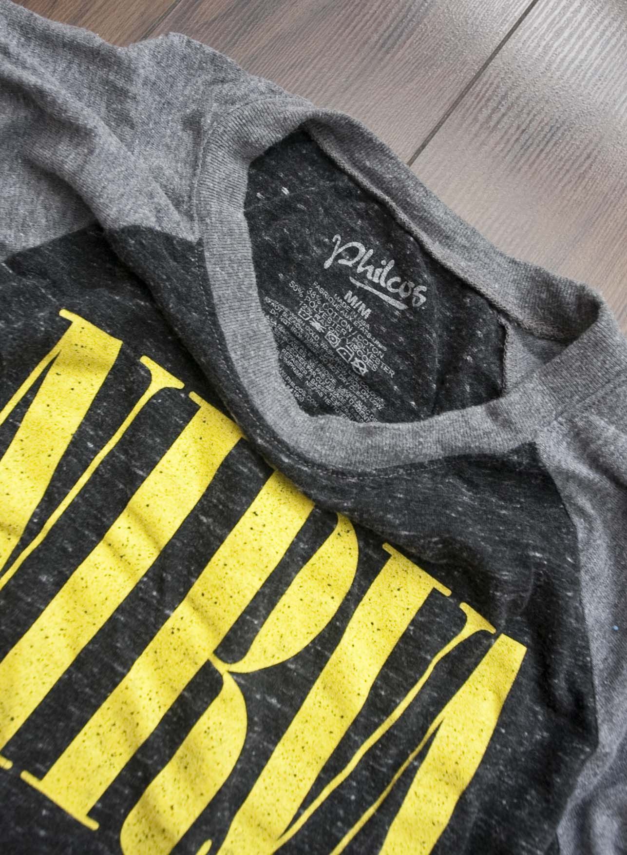 Band Tees × Nirvana Nirvana T Shirt Raglan Smiley Size M Size US M / EU 48-50 / 2 - 5 Thumbnail