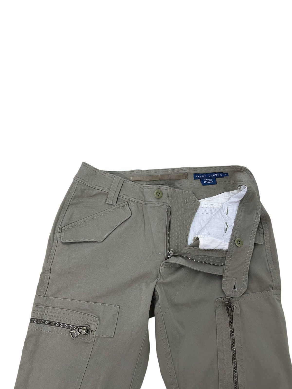 Polo Ralph Lauren Skinny Tactical Ralph Lauren Stretch Multi Pockets 2🟦6 Size US 29 - 8 Thumbnail