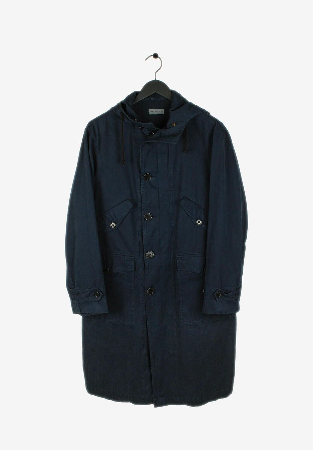 Dries Van Noten Dries Van Noten Trench Hooded Men Parka Coat Size L Size US L / EU 52-54 / 3 - 2 Thumbnail