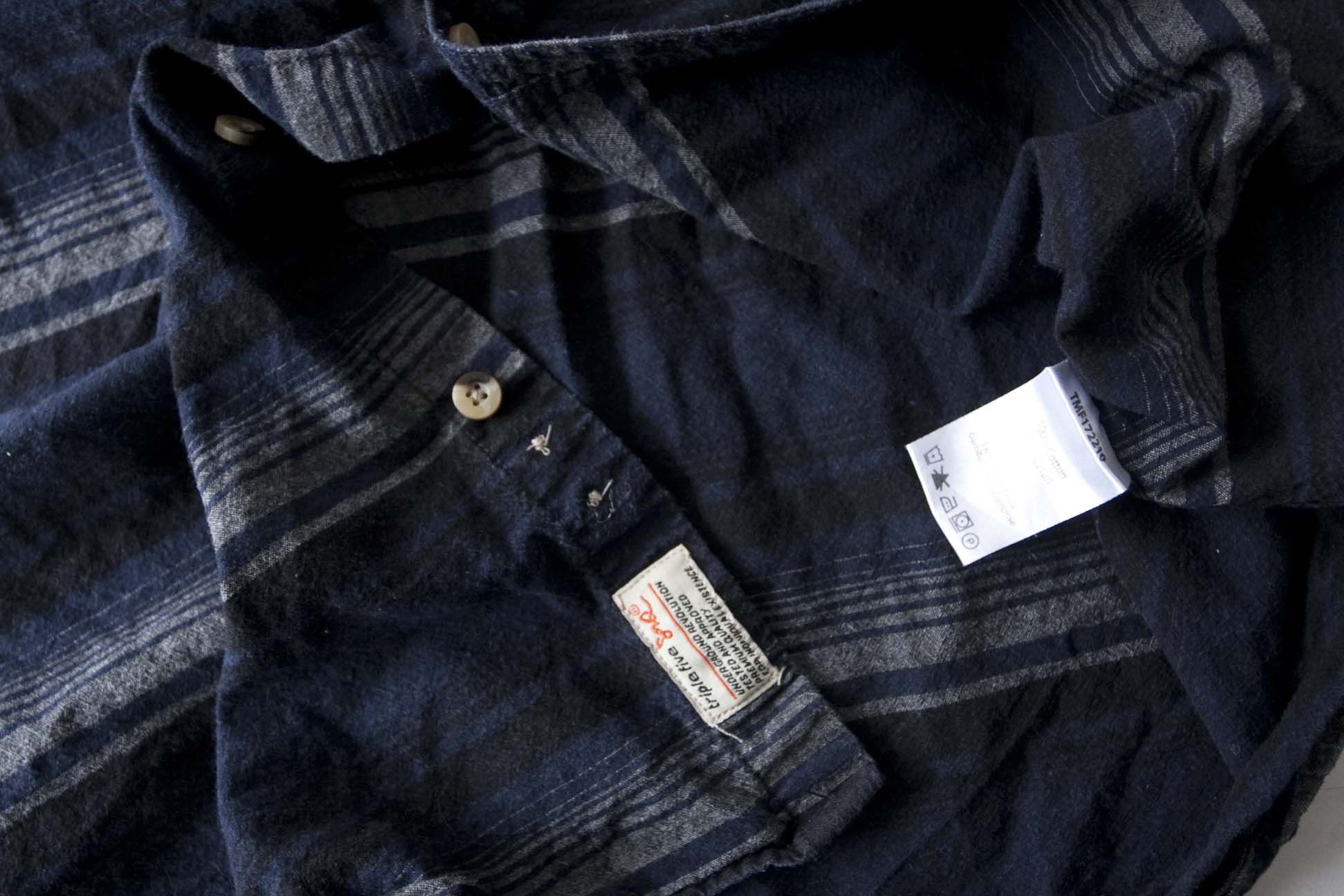 Triple 5 Soul Triple Five Soul Shirt Dark Blue Size M Size US M / EU 48-50 / 2 - 5 Thumbnail