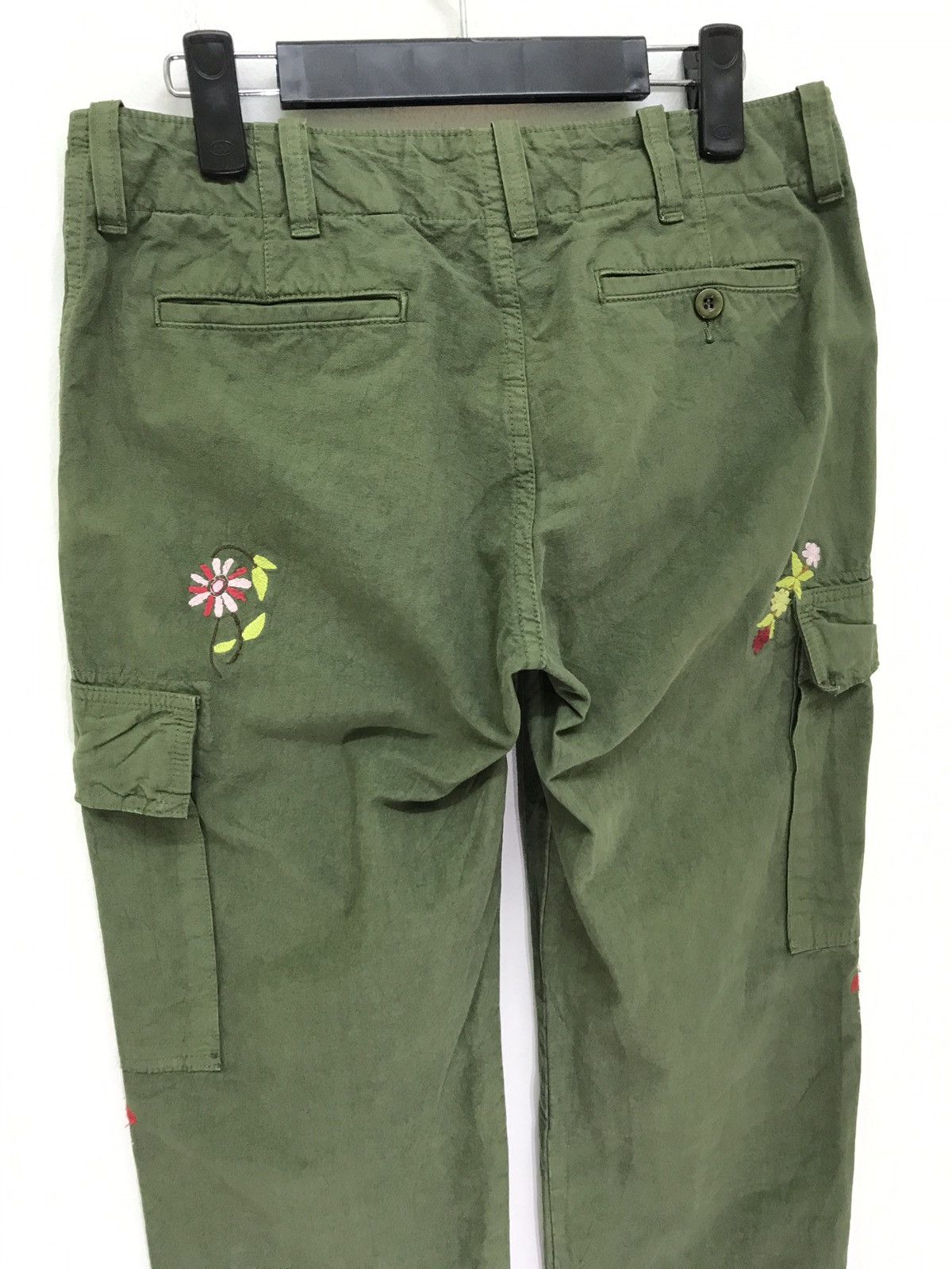 Johnbull John Bull Cargo Pant Florals Embroidery Regular fit Size US 29 - 1 Thumbnail
