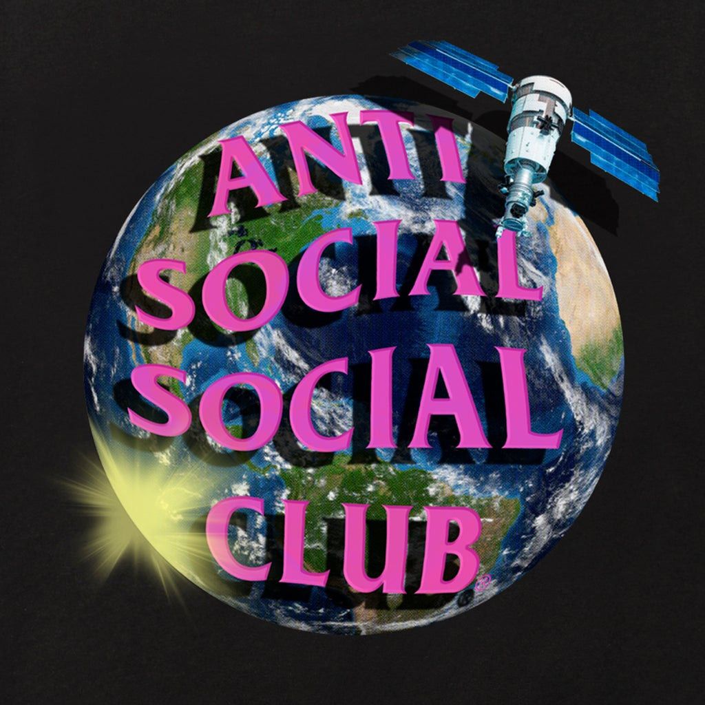 Anti Social Social Club Anti Social Social Club Worldwide Black Tee ASSC DS Size US XXL / EU 58 / 5 - 4 Thumbnail