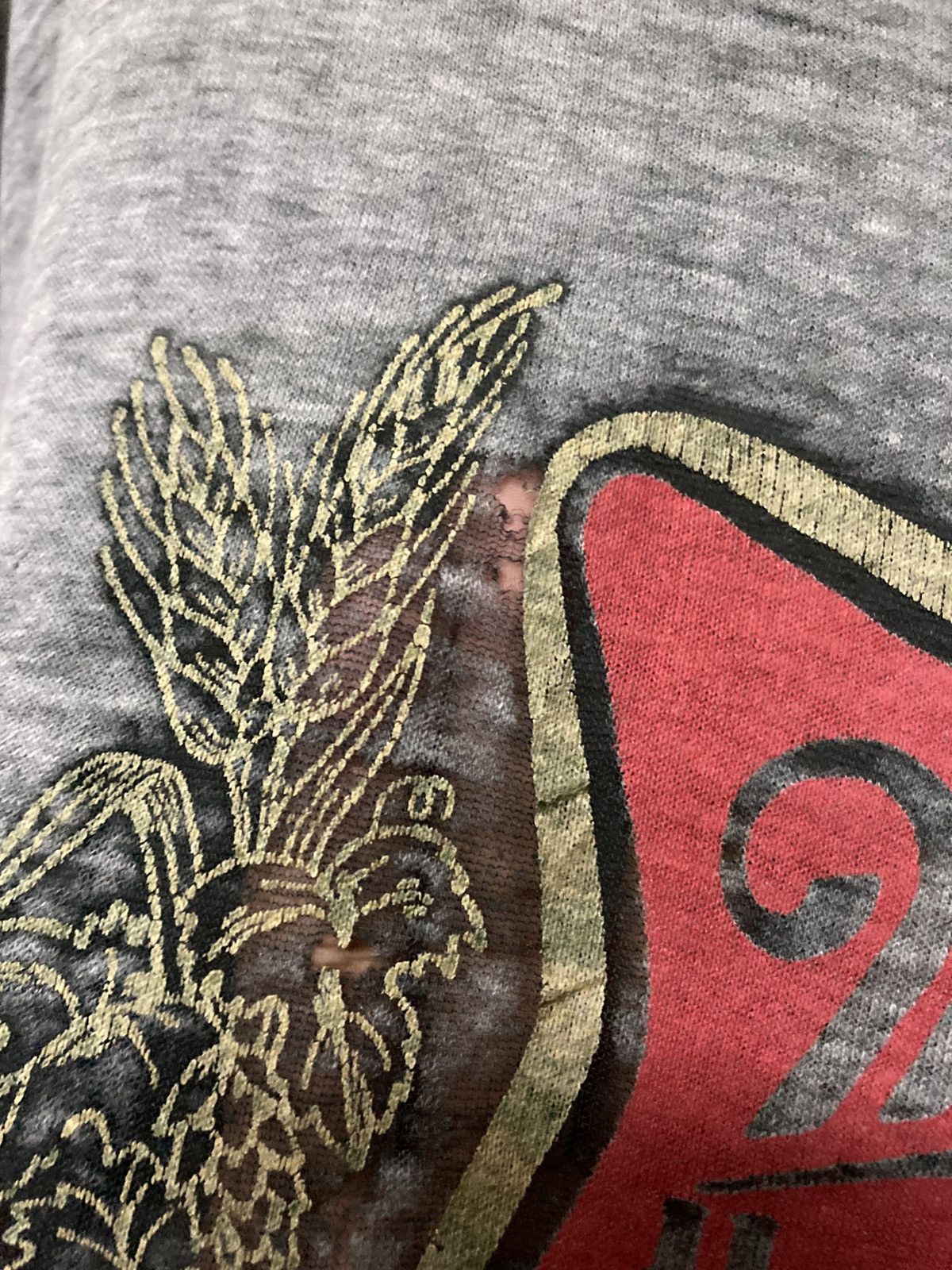 Vintage Vintage 80s Miller High Life Distressed Paper Thin Shirt Size US XL / EU 56 / 4 - 13 Thumbnail